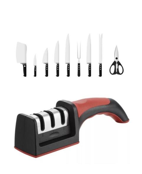 Afilador de cuchillo pro multifuncional 