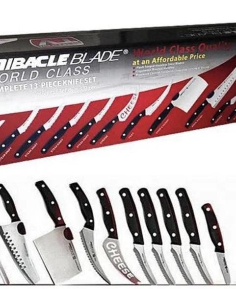 Set De Cuchillos X 13 Piezas Miracle